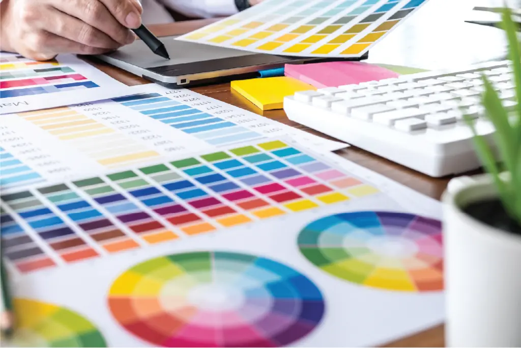 colour printing set up