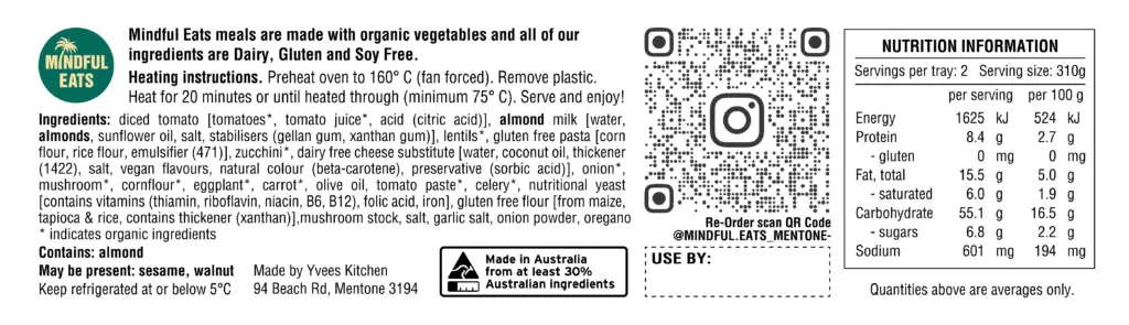 label packaging design with scan codes