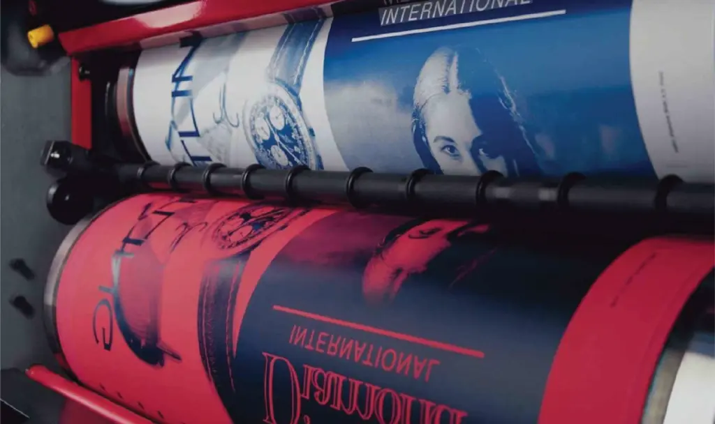 computer to plate setup and printing