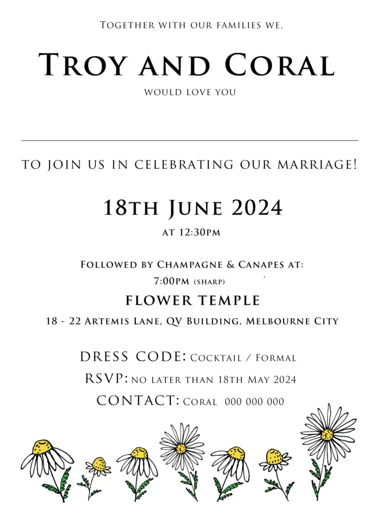 digital wedding invitations